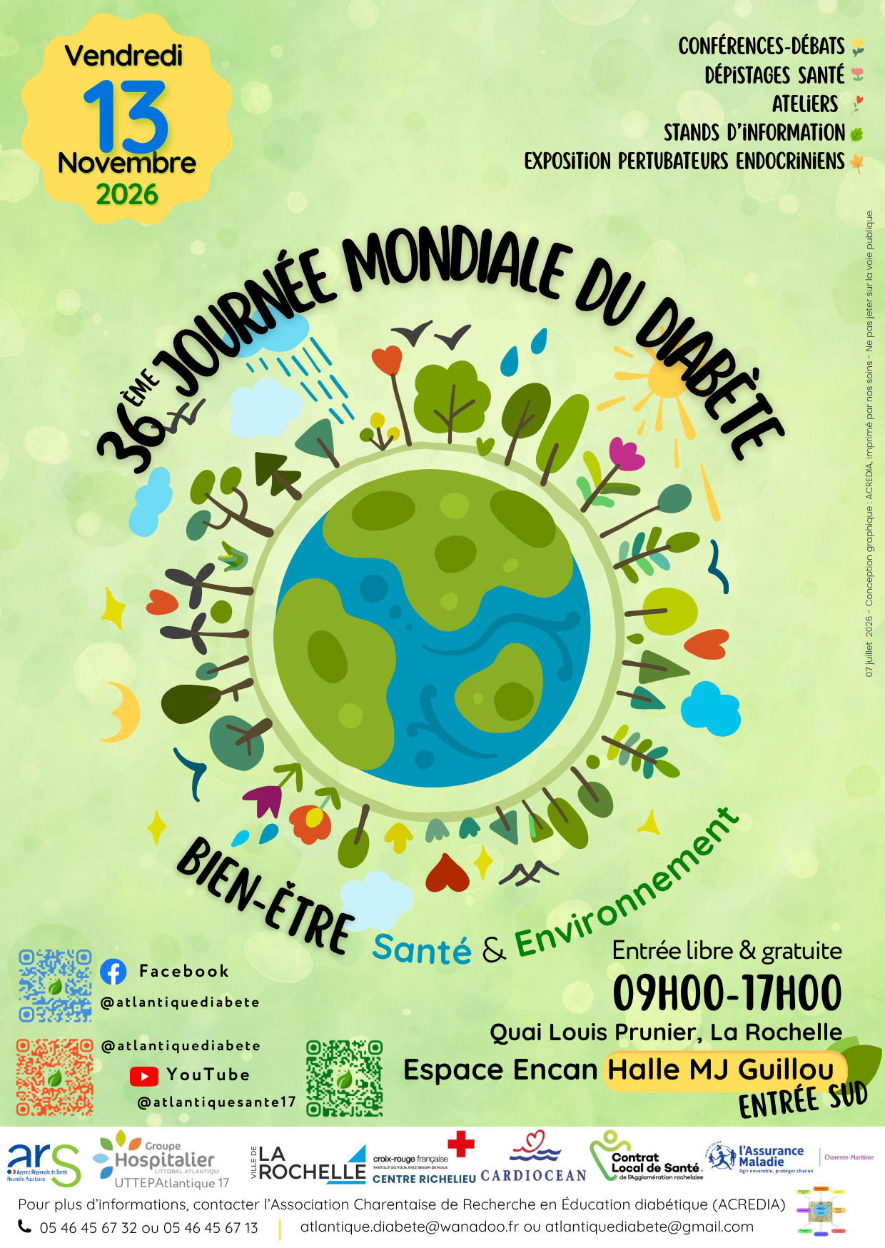 affiche diabète 2026