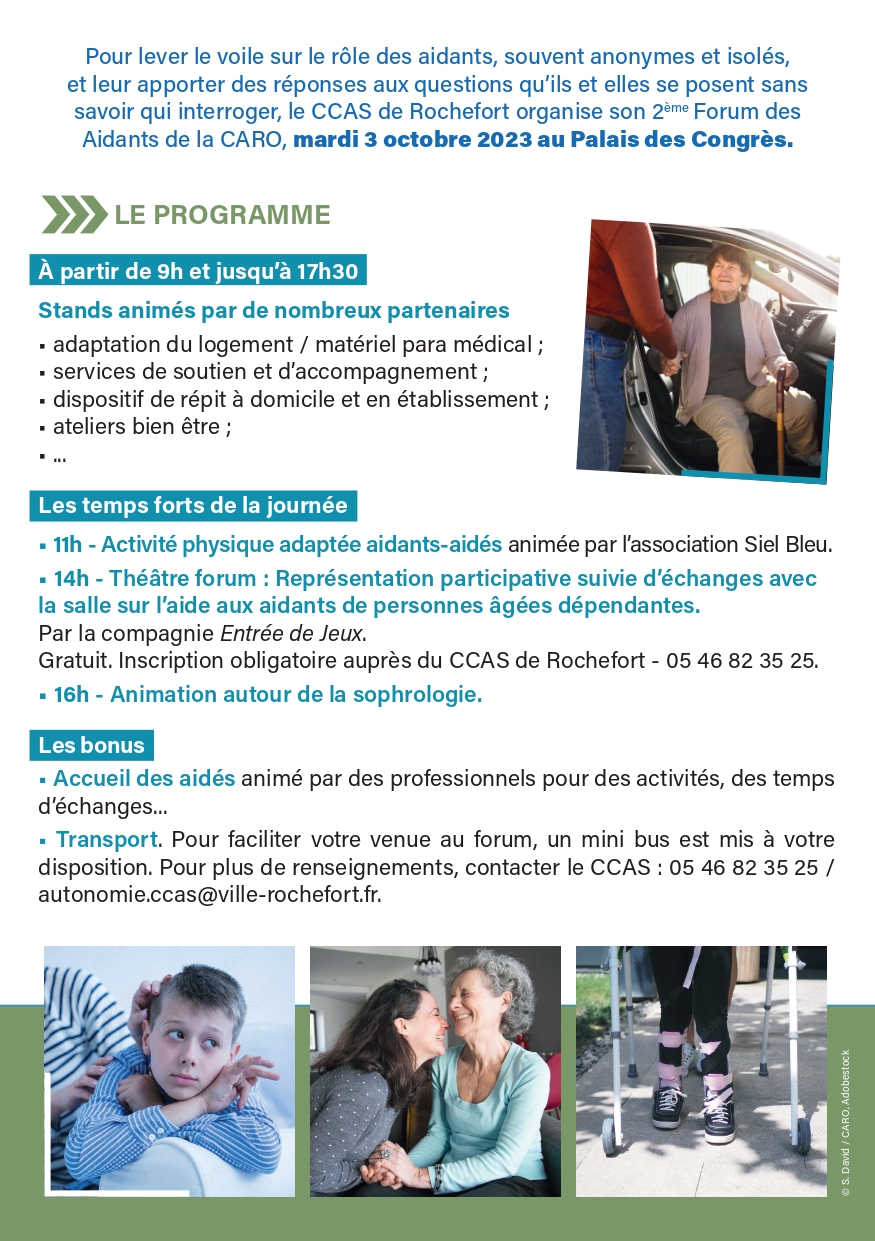 affiche 1forum des aidants rochefort